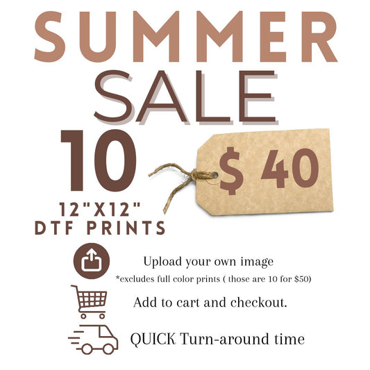 SUMMER DTF PRINT SALE - DK Custom Prints
